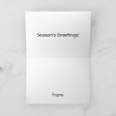 Cartes Pour Fêtes Annuelles Combat de snowball (Intérieur)