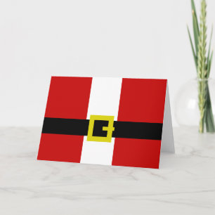 Cartes Pour Fêtes Annuelles Combinaison père Noël