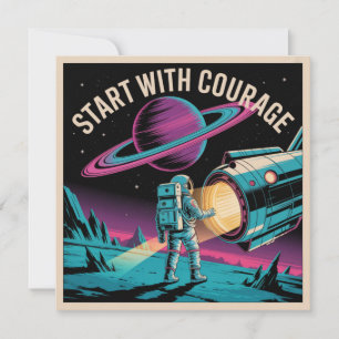 Cartes Pour Fêtes Annuelles Commencez Avec Courage