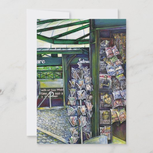 Cartes Pour Fêtes Annuelles Comment Est-Ce Qu'Une Image, Sans imagination ? (Devant)