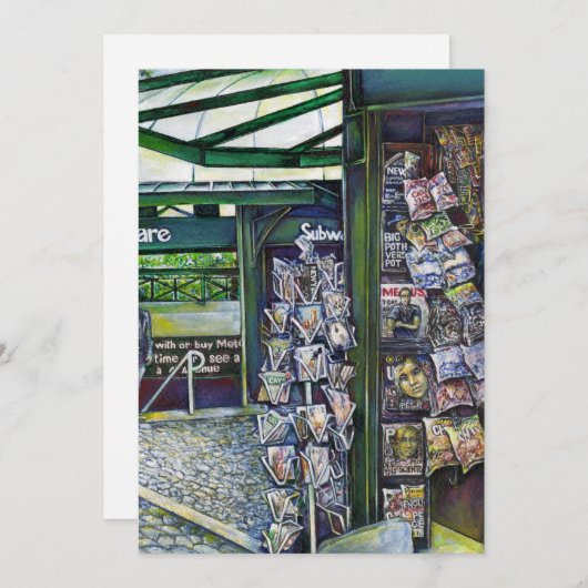 Cartes Pour Fêtes Annuelles Comment Est-Ce Qu'Une Image, Sans imagination ? (Devant / Derrière)