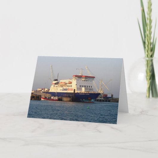 Cartes Pour Fêtes Annuelles Commodore Clipper à St Peter Port Guernsey (Devant)