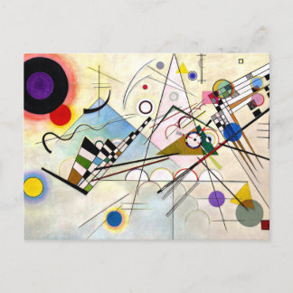 Cartes Pour Fêtes Annuelles Composition Kandinsky 8