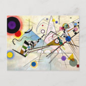 Cartes Pour Fêtes Annuelles Composition Kandinsky 8 (Devant)