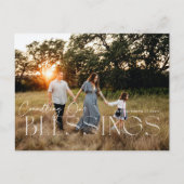 Cartes Pour Fêtes Annuelles Compter nos bénédictions (Devant)