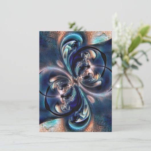 Cartes Pour Fêtes Annuelles Conception (Debout devant)