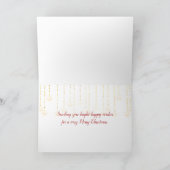 Cartes Pour Fêtes Annuelles Conception de corde de Joyeux Noël avec des (Intérieur)