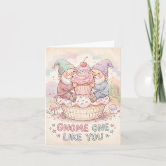Cartes Pour Fêtes Annuelles Conception de cupcake de gnomes mignons comme vous