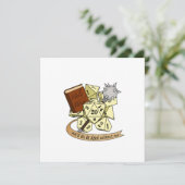 Cartes Pour Fêtes Annuelles Conception de dés de classe (Debout devant)