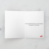 Cartes Pour Fêtes Annuelles Conception de jeu romantique (Intérieur)