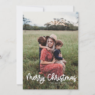 Cartes Pour Fêtes Annuelles Conception de Joyeux Noël écrit amusant