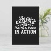 Cartes Pour Fêtes Annuelles Conception de la motivation chrétienne - Foi, Amou (Debout devant)