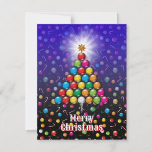 Cartes Pour Fêtes Annuelles Conception de Noël joyeux golf