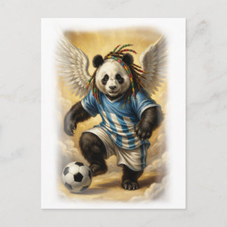 Cartes Pour Fêtes Annuelles Conception de Panda dans le style de Michelangelo