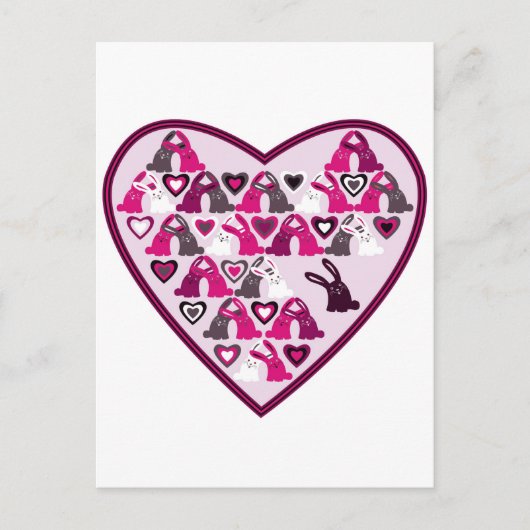 Cartes Pour Fêtes Annuelles Conception de Valentine, coeur avec des motifs de (Devant)