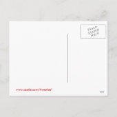 Cartes Pour Fêtes Annuelles Conception de Valentine de rose rouge de Jack (Dos)