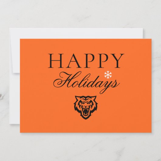 Cartes Pour Fêtes Annuelles Conception d'esprit des Bengals de l'Université d' (Devant)