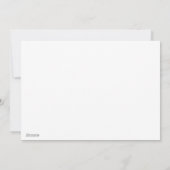 Cartes Pour Fêtes Annuelles Conception d'esprit des Bengals de l'Université d' (Dos)