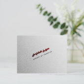 Cartes Pour Fêtes Annuelles conception du logo (Debout devant)