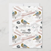 Cartes Pour Fêtes Annuelles Conception Motif de poulet sucré et mignon (Devant)