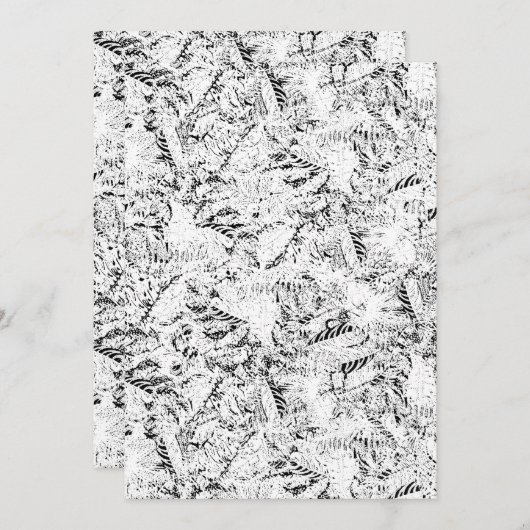 Cartes Pour Fêtes Annuelles conception sèche Vingt-Deux (Devant / Derrière)