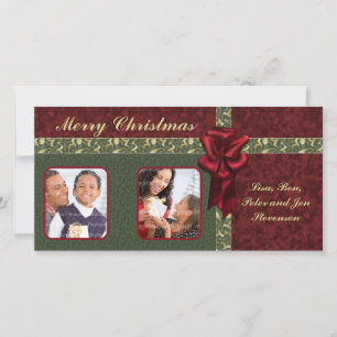Cartes Pour Fêtes Annuelles Conception traditionnelle de Noël