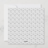 Cartes Pour Fêtes Annuelles conception verticale cent deux (Dos)