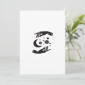 Cartes Pour Fêtes Annuelles Conception Whimsigoth (Debout devant)