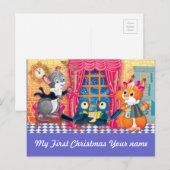 Cartes Pour Fêtes Annuelles concert (Devant / Derrière)