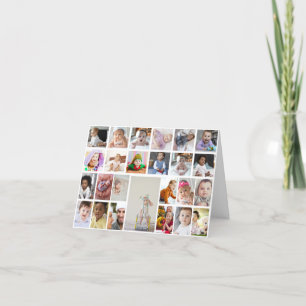 Cartes Pour Fêtes Annuelles Concevez Votre Propre Oeuvre d'Art Encadrée de Col