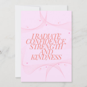 Cartes Pour Fêtes Annuelles Confiance, gentillesse, Spiritualité, Inspiration