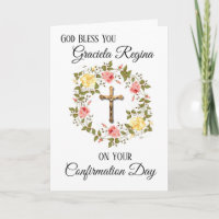 Cartes De Vœux Confirmation Zazzle Be