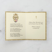 Cartes Pour Fêtes Annuelles Confirmation du sacrement Prière religieuse Roses  (Intérieur)
