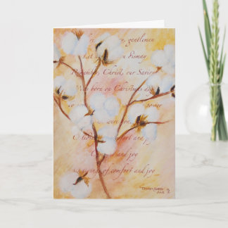 Cartes Pour Fêtes Annuelles Confort et joie