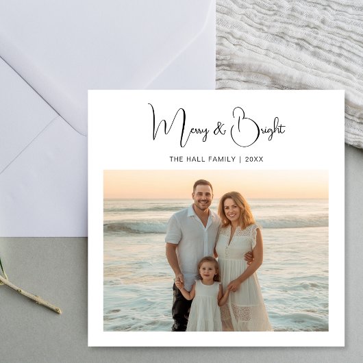 Cartes Pour Fêtes Annuelles Confortable Joyeux et lumineux Conception de vacan