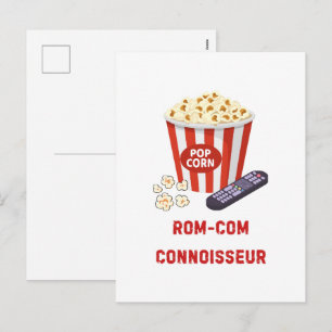 Cartes Pour Fêtes Annuelles Connaisseur de comédie romantique