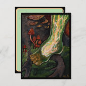 Cartes Pour Fêtes Annuelles Connexion forêt~Racines (Devant / Derrière)