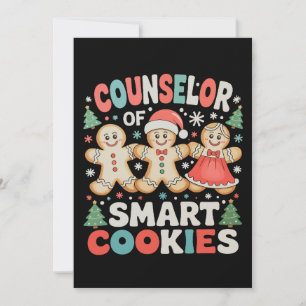 Cartes Pour Fêtes Annuelles Conseiller De Smart Cookies Noël Professeur Christ