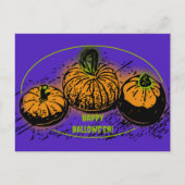 Cartes Pour Fêtes Annuelles Conspiration citrouille (Devant)