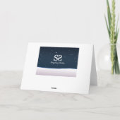 Cartes Pour Fêtes Annuelles Constellation des Snowmen (Dos)