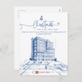 Cartes Pour Fêtes Annuelles Construction et conception personnalisées, Plan d' (Devant / Derrière)