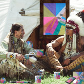 Cartes Pour Fêtes Annuelles "Converge"