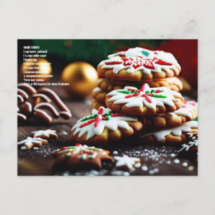Cartes Pour Fêtes Annuelles Cookie