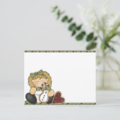 Cartes Pour Fêtes Annuelles Cookie de Noël (Debout devant)