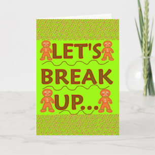 Cartes Pour Fêtes Annuelles Cookie de Noël amusant