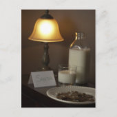 Cartes Pour Fêtes Annuelles Cookies au lait Santa Claus (Devant)