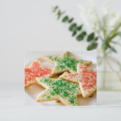 Cartes Pour Fêtes Annuelles Cookies de Noël (Debout devant)