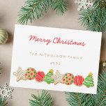 CARTES POUR FÊTES ANNUELLES COOKIES DE NOËL<br><div class="desc">De mignons biscuits de Noël pour une célébration parfaite</div>