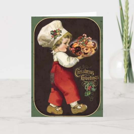 Cartes Pour Fêtes Annuelles Cookies de Noël (Devant)