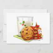 Cartes Pour Fêtes Annuelles Cookies de Noël pour le Père Noël (Devant)